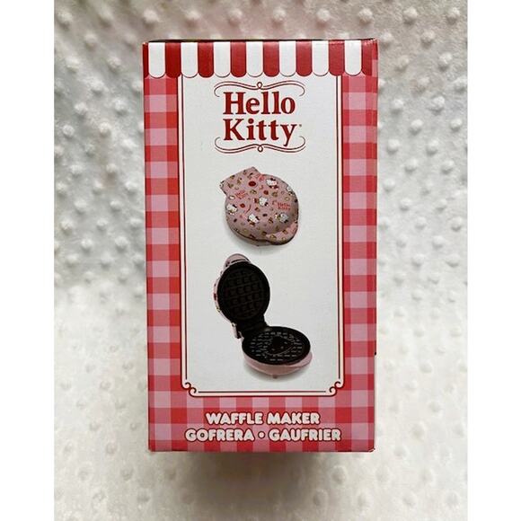 Sanrio Hello Kitty Mini Waffle Maker, Hello Kitty Kitchen Limited Edition, NIB - Picture 4 of 6